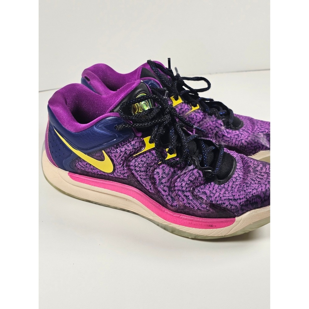 Nike KD 17 Kevin Durant Basketball Shoes Purple Blue Yellow FJ9487-400 Mens 8